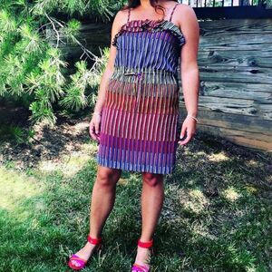 Striped Multicolored Gap Dress